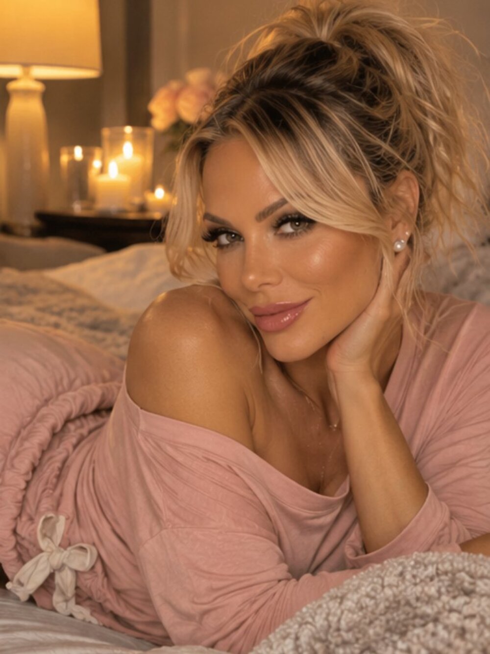 💕✨ Premium Soft Off-The-Shoulder Lounge Top — Personal Collection 🥂